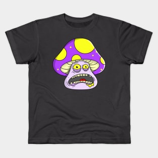 Bad Trip Mushroom Kids T-Shirt